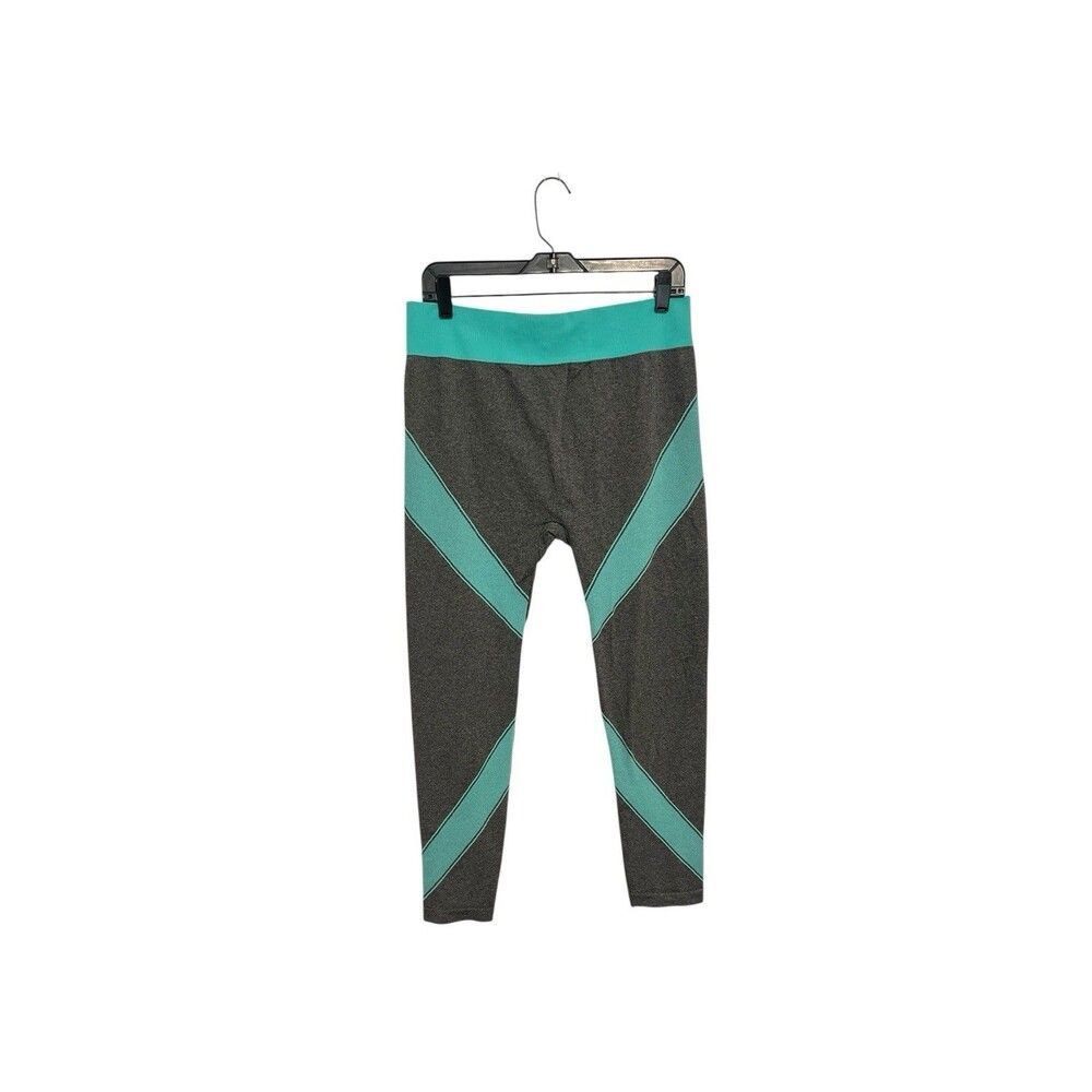 NWT Xersion 7/8 Leggings High Rise Quick-dri Gray Mint Active Sz XXL Large
